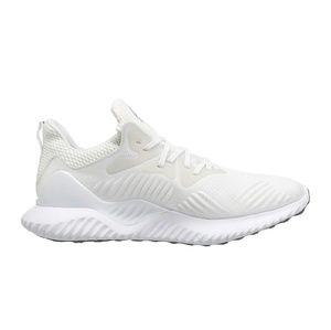 Adidas AlphaBounce athletic shoes white
